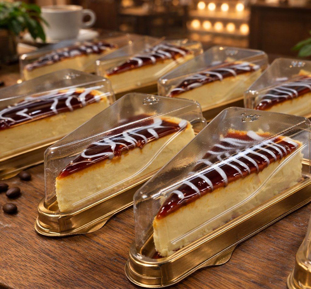 Caramel portions boxed