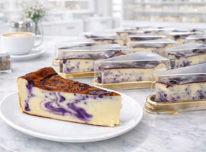 Blueberry Basque extra
