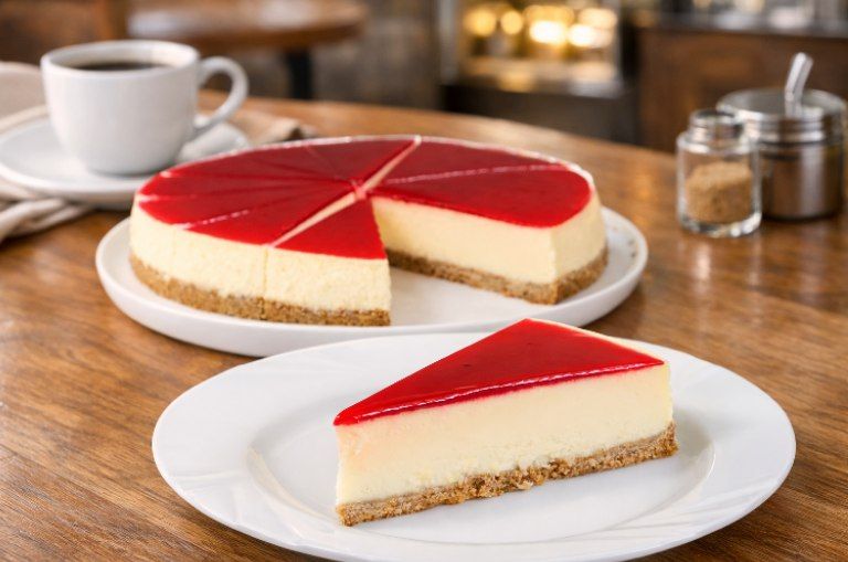 Raspberry cheesecake